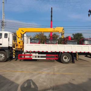 Grúa hidráulica telescópica montada en camión SQS125 de 5 toneladas, equipo de elevación, venta directa de fábrica en China - Product Image 3