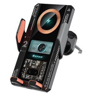 Support de <span class=keywords><strong>chargeur</strong></span> de voiture sans fil T8 15w <span class=keywords><strong>Chargeur</strong></span> de voiture sans fil intelligent Support de téléphone <span class=keywords><strong>portable</strong></span> avec fonction automatique - Product Image 1