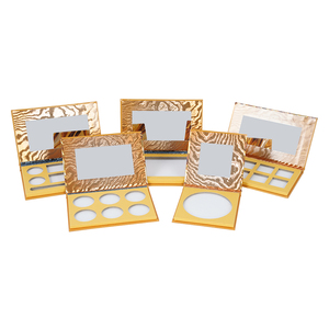 Nouvelle palette de maquillage magnétique de luxe à 6 compartiments, palette de contour, palette de poudre pressée, palette de fards à paupières, boîtes rigides en papier, gaufrage - Product Image 5