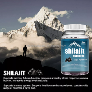 Gommes de Shilajit de l'Himalaya pur de soutien de supplément de champignon de marque privée - Product Image 3
