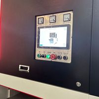 Máquina Pulidora y Desbarbadora Automática de Cepillos Rotatorios SR-TECH con Control PLC, Potencia de 20kW, Multivoltaje, para Tratamiento de Superficies de Láminas de Aluminio