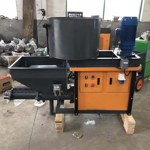Máquina de Pulverización de Mortero de Alta Eficiencia con Mezclador, Bomba de Revestimiento de Paredes para Construcción - Product Image 1