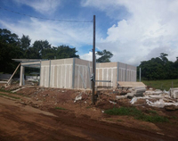 Structure en acier modulaire Daquan, maisons préfabriquées, plans pour villa, bureau, boutique et toilettes