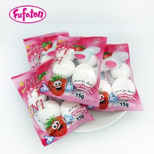 5 Túi Kẹo Dẻo Dâu Tây Hình Búi Tròn 15G - Product Image 2