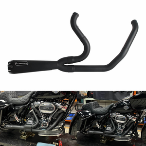 Silencieux d'échappement 2 en 1 avec embout pour <span class=keywords><strong>Harley</strong></span> Touring <span class=keywords><strong>CVO</strong></span> <span class=keywords><strong>Street</strong></span> <span class=keywords><strong>Glide</strong></span> FLHXSE FLHX <span class=keywords><strong>Street</strong></span> <span class=keywords><strong>Glide</strong></span> Special FLHXS <span class=keywords><strong>2017</strong></span>-25 - Product Image 1