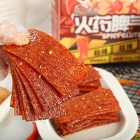 Produits alimentaires végétaliens traditionnels chinois-Collations au gluten Latiao à base de blé emballées dans un sac par Empaque Provision Foods