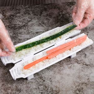 Multi-Function Cylinder Rocket Jar Sushi Ware DIY Rice and Vegetable <b>Roll</b> Sushi Mould Kitchen <b>Tools</b> - Product Image 2