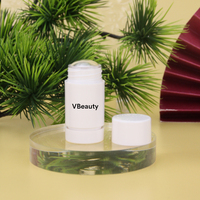 Bouteille de déodorant cosmétique en plastique de 50ml avec ensemble d'emballage de conteneur de bâton pour bouteilles de déodorant de volume de 15 30 50 75G