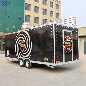 Remolque de Comida Móvil CAMPTRL, Camioneta de Pizza y Café, Carrito de Hot Dogs, Camión de Comida BBQ, Cocina Móvil, Nuevo Kiosco de Helados - Product Image 4