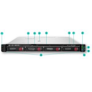 Système informatique HPE ProLiant DL360 G11 Gen11, serveur de stockage cloud Alletra - Product Image 3