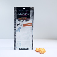 Paquet de nourriture paquet de casse-croûte plat pochette debout à fond carré, pochette debout pour les aliments pour animaux de compagnie