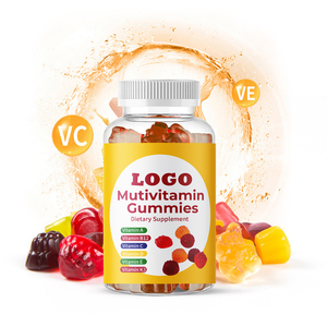 תוסף תזונה פרטי רב מכר, 13 רכיבים תזונתיים, סוכריות גומי מולטי ויטמין למבוגרים - Product Image 3
