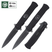 Couteau de poche pliant Bochen G10 Eagle Elk Handle pour la randonnée, style noir, acier 3cr13, couteau de survie pour le camping en plein air, EDC
