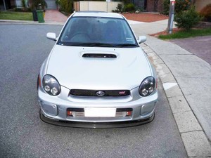 Nuevo Lip Adicional de Fibra de Carbono Estilo DP para Parachoques Delantero, Atornillable, Compatible Solo con WRX STI GDA 2001-2002 - Product Image 3