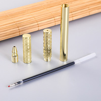 GemFully Site Web chinois pour les achats en ligne Stylo à bille Diy Roller en cuivre Stylo à bille en cuivre
