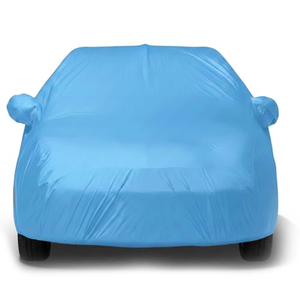 Housse de voiture en polyester respirante et imperméable à 3 couches, à prix réduit, avec protection UV, pour toutes les saisons, utilisation universelle - Product Image 3