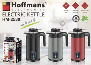 Hoffmans HM-2530 - Hervidor <span class=keywords><strong>Eléctrico</strong></span> de Vidrio de 3L, Calentador de Agua de Ebullición Rápida, Apagado Automático, Base de Acero Inoxidable, Electrodoméstico Moderno - Product Image 5