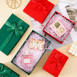 Caja de regalo de cartón de alta calidad logotipo personalizado cuadrado con tapa joyero caja de embalaje de regalo - Product Image 5