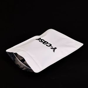 Custom Logo Special Matte Clear Finished Stand up Zipper Lock Plastic <b>Snack</b> Food Bulk Packaging <b>Bag</b> Pouch Ziplock Carry <b>Bags</b> - Product Image 5