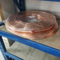 Vente directe usine – Tuyau en cuivre en spirale T2 pour radiateur de climatiseur, pureté 99,9 %, pour soudage, pliage et découpe