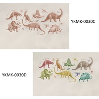 Papier peint 3D moderne personnalisé avec des dinosaures pour la chambre des enfants, imperméable, antistatique, pour la décoration d'hôtel, solution de conception graphique incluse