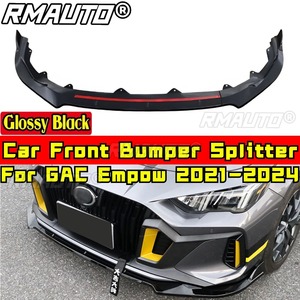 Kit de Carrocería para GAC Empow 2021-2024, Spoiler Delantero, Estilo Deportivo, Negro Brillante, Difusor de Parachoques Delantero, Accesorios para Automóviles - Product Image 1
