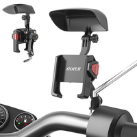 ODIER-Soporte universal para manillar de bicicleta, soporte ajustable para teléfono móvil, flexible, a prueba de golpes
