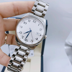 Timeless Classic Design, Mechanical Movement,Stainless Steel wristwatch,Textured Dial,Sapphire Crystal Glass, Date Display <b>watch</b> - Product Image 5