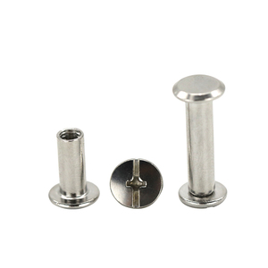 Bu lông vít Chicago đầu bằng, đầu chữ thập, mạ niken, thép giá xuất xưởng, cỡ M4, <span class=keywords><strong>10</strong></span> đầu - Product Image 4