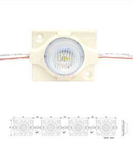 Letrero LED de Una Sola Cara DC12V 1.5W de Alta Calidad 12*56 °   Módulo de Lente LED CE 3030SMD con Ángulo de Visión de 5 Años de Garantía para Caja de Luz con Doble Iluminación Lateral - Product Image 2