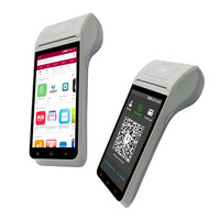 Imprimante POS intelligente Android 11.0 OS ZCS Z91, terminal POS Android portable avec lecteur NFC pour l'émission de tickets d'épicerie