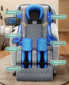 चीन सर्वश्रेष्ठ 0 गुरुत्वाकर्षण इलेक्ट्रिक 3 डी 4d 8d sl ट्रैक सैलून मालिश कुर्सी बिस्तर पूर्ण शरीर 2025 - Product Image 2