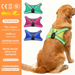 Dây Dẫn Thú Cưng QCool Đa Năng Có Đèn LED Phát Sáng, Tùy Chỉnh Được, Hỗ Trợ Tầ<span class=keywords><strong>m</strong></span> Nhìn, Định Vị GPS Cho Dòng Sản Phẩ<span class=keywords><strong>m</strong></span> Ngoài Trời B2B - Product Image 1