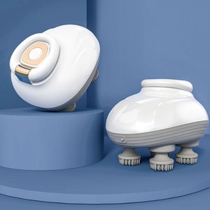 OEM Electric Handheld <b>Head</b> Vibration Deep Releaxtion <b>Head</b> <b>Massager</b> Scalp Whole Body <b>Massager</b> Rechargeable - Product Image 2