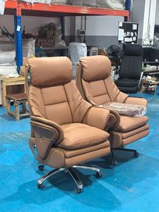 <span class=keywords><strong>Sedia</strong></span> Direzionale da Ufficio Moderna con Design Girevole e Funzione di Sollevamento, Comoda <span class=keywords><strong>Sedia</strong></span> da Computer in Pelle Artificiale Regolabile, Prodotta in Cina - Product Image 4