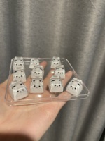 Keycap artisanal en résine fait à la main avec Design de thème Panda mignon de haute qualité