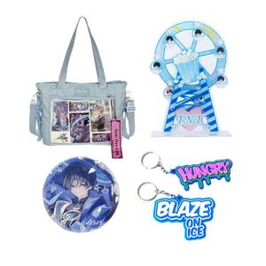 Design Custom Anime-themed Canvas Tote Bag Tinplate Creative Cultural Commemorative <b>Gift</b> <b>Set</b> - Product Image 1