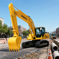 Rakitan Pompa Hidrolik Efisiensi Tinggi yang Telah Diperiksa Sepenuhnya, Bekas Pakai, untuk Excavator XGMA XG958 untuk Proyek Reklamasi Lahan Pegunungan