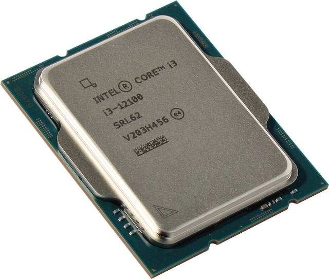100% Working Intel Processor Core Used I3 12100 for Desktop in Stock
