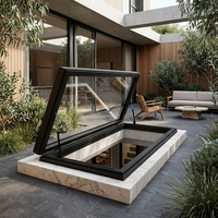 Ventana de Techo con Marco de Aluminio para Hotel o Villa en Australia, Fácil Instalación, Impermeable, Diseño para Proyectos de Iluminación Natural