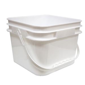 Voedselveilige vierkante plastic emmerdeksel van PP-materiaal, op maat gemaakte kleur en maat, spuitgieten, snijservice, OEM beschikbaar, MRP-merk - Product Image 1