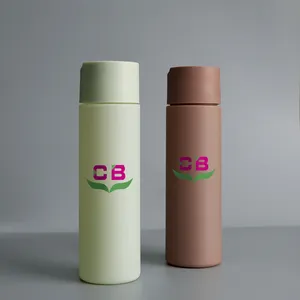 Choebe Cosmetic Luxury Plastic Custom 200ml 240ml 300ml HDPE Empty Matte Soft Touch Lotion Bottle With Flip Cap Fancy New