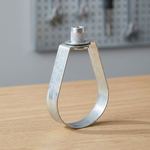 Support de suspension pivotant pour tuyau en acier, pince de fixation en forme de poire, électroplaqué, pour usage amateur - Product Image 2