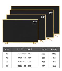 55DK5 4K Fuselage en métal Aluminium de qualité aéronautique Champagne Métallique Écran LED 200 <span class=keywords><strong>pouces</strong></span> Wifi 75 <span class=keywords><strong>4</strong></span> <span class=keywords><strong>K</strong></span> <span class=keywords><strong>65</strong></span> <span class=keywords><strong>pouces</strong></span> Smart <span class=keywords><strong>TV</strong></span> ASANO - Product Image 6