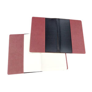 Carpeta de archivo de papel B5 personalizada, cubierta de libro de tela de cuero PU para presentación, fabricación personalizada - Product Image 5