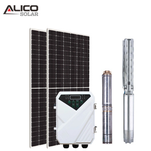 Système de pompe à eau solaire 48V, kit de pompe solaire pour puits, utilisation agricole et domestique pour jardin, système de pompe solaire 2 kW, panneau solaire 410W - Product Image 4