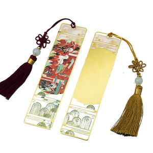 3件更换提取器刀片样式更换零件刀片夹金属书签中国印刷黄金Opp定制设计 - Product Image 2