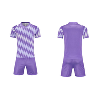 Ensemble d'uniformes de football vintage personnalisés unisexe, nouveau maillot de sport à manches courtes imprimé numériquement, séchage rapide, antibactérien