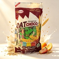 Barras Energéticas de Avena y Chocolate Halal al por Mayor, Múltiples Sabores, Barra de Cereal Mixta