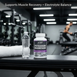Suplemento de Potasio y Magnesio, Promueve la Función Muscular Saludable y el Apoyo Cardiovascular, Soporte Diario de Electrolitos - Product Image 3